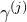 gamma Superscript left parenthesis j right parenthesis
