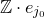 double struck upper Z dot e Subscript j 0