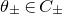 theta Subscript plus or minus Baseline element of upper C Subscript plus or minus