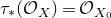 tau Subscript asterisk Baseline left parenthesis script upper O Subscript upper X Baseline right parenthesis equals script upper O Subscript upper X 0