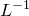 upper L Superscript negative 1