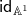 sans serif i sans serif d Subscript double struck upper A Sub Superscript 1