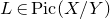 upper L element of upper P i c left parenthesis upper X divided by upper Y right parenthesis