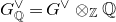 upper G Subscript double struck upper Q Superscript or Baseline equals upper G Superscript or Baseline circled times Subscript double struck upper Z Baseline double struck upper Q