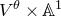 upper V Superscript theta Baseline times double struck upper A Superscript 1