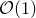 script upper O left parenthesis 1 right parenthesis