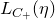 upper L Subscript upper C Sub Subscript plus Baseline left parenthesis eta right parenthesis