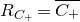upper R Subscript upper C Sub Subscript plus Baseline equals upper C Subscript plus Baseline overbar