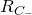 upper R Subscript upper C Sub Subscript minus