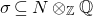 sigma subset of or equal to upper N circled times Subscript double struck upper Z Baseline double struck upper Q