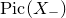upper P i c left parenthesis upper X Subscript minus Baseline right parenthesis