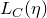 upper L Subscript upper C Baseline left parenthesis eta right parenthesis