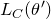 upper L Subscript upper C Baseline left parenthesis theta Superscript prime Baseline right parenthesis