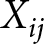 Xij