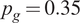 pg equals 0.35