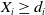 upper X Subscript i Baseline greater than or equals d Subscript i