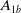 upper A Subscript 1 b