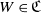 upper W element of German upper C