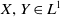 upper X comma upper Y element of upper L Superscript 1