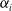 alpha Subscript i