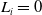 upper L Subscript i Baseline equals 0