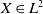 upper X element of upper L squared