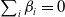 sigma summation Underscript i Endscripts beta Subscript i Baseline equals 0
