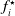 f Subscript i Superscript star