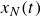 x Subscript upper N Baseline left parenthesis t right parenthesis
