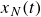 x Subscript upper N Baseline left parenthesis t right parenthesis