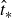 ModifyingAbove t With caret Subscript asterisk