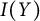 upper I left parenthesis upper Y right parenthesis