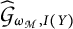 G-hat with subscript omega sub M comma I (Y)