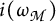 i (omega sub M)