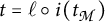 t equals l circle i (t sub script M)