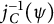 j Subscript upper C Superscript negative 1 Baseline left parenthesis psi right parenthesis
