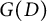 upper G left parenthesis upper D right parenthesis
