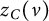 z Subscript upper C Baseline left parenthesis nu right parenthesis