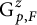 normal upper G Subscript p comma upper F Superscript z