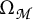 Omega sub script script M