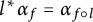 l star alpha sub f equals alpha sub f circle l