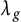 lamda Subscript g