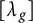 left bracket lamda Subscript g Baseline right bracket