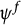 psi Superscript f