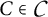 Capital C is an element of script capital C.