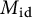 upper M Subscript id