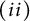left parenthesis i i right parenthesis
