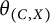 theta Subscript left parenthesis upper C comma upper X right parenthesis