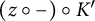 left parenthesis z ring minus right parenthesis ring upper K prime