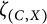 zeta Subscript left parenthesis upper C comma upper X right parenthesis
